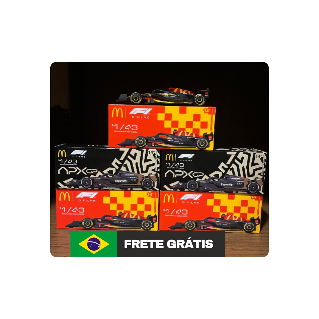 Box Completo F1 McDonald's - Tudo que você precisa em uma só compra - Frete Grátis para o Brasil
